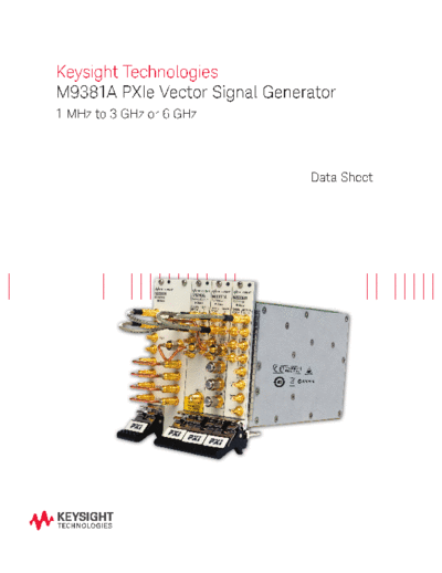 5991-0279EN M9381A PXIe Vector Signal Generator - Data Sheet c20140923 [28]