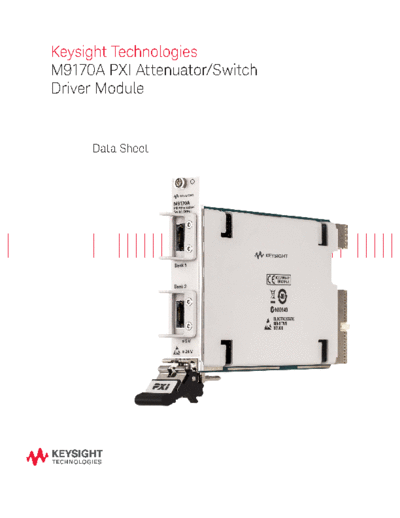 5991-0130EN M9170A PXI Attenuator Switch Driver Module - Data Sheet c20141013 [8]