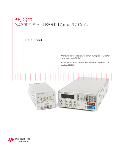 5991-0712EN N4960A Serial BERT 17 and 32 Gb s - Data Sheet c20140820 [26]