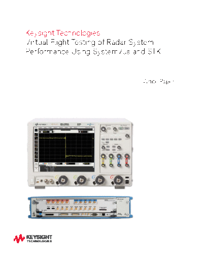 5991-1254EN Virtual Flight Testing of Radar System Performance Using SystemVue and STK - White Paper c20141030 [9]
