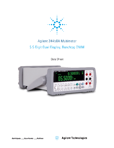 5991-1133EN 34450A Multimeter - Data Sheet [12]