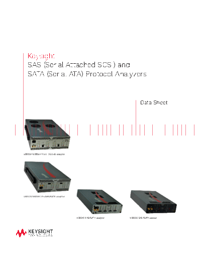 5991-1494EN SAS (Serial Attached SCSI) and SATA (Serial ATA) Protocol Analyzers - Data Sheet c20140731 [20]