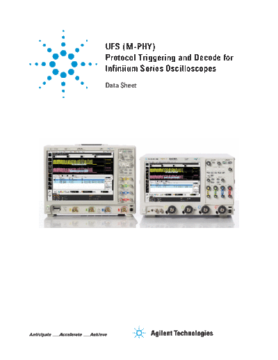 5991-1874EN UFS (M-PHY) Protocol Triggering and Decode - Data Sheet c20140514 [9]