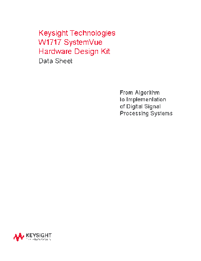 5991-2056EN W1717 SystemVue Hardware Design Kit - Data Sheet c20141023 [9]