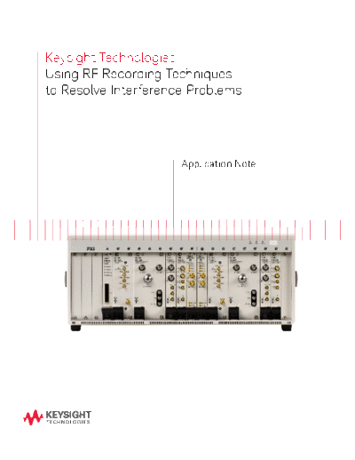 5991-2059EN Using RF Recording Techniques to Resolve Interference Problems - Application Note c20140701 [20]