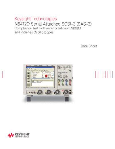 5991-2254EN N5412D Serial Attached SCSI-3 (SAS-3) Compliance Test Software - Data Sheet c20140808 [12]