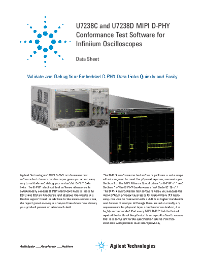 5991-2400EN U7238B MIPI D-PHY Compliance Test Software for Infiniium Oscilloscopes - Data Sheet c20140602 [9]