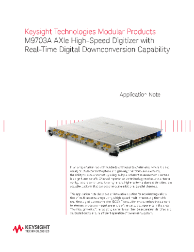 5991-2543EN M9703A AXIe High-Speed Digitizer with Real-Time Digital Downconversion Capability - Application Note c20140915 [27]