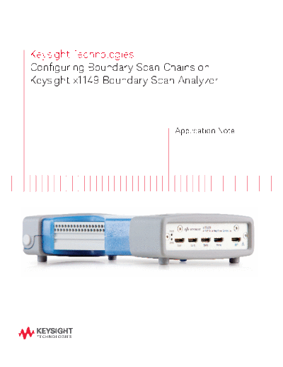 5991-2889EN Configuring Boundary Scan Chains on Keysight x1149 Boundary Scan Analyzer - Application Note c20140721 [11]