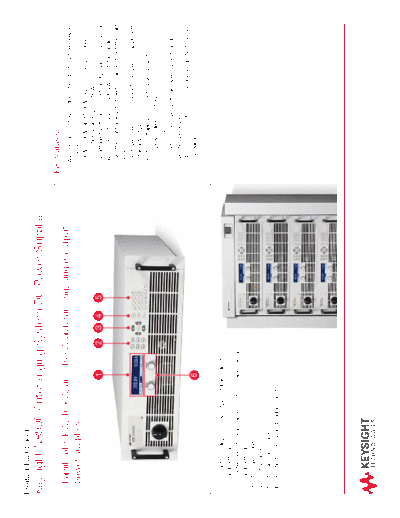 5991-2904EN N8900 Series Autoranging System DC Power Supplies - Product Fact Sheet c20141030 [2]