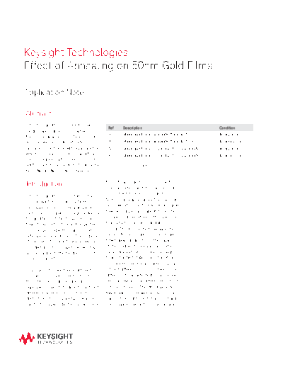 5991-3091EN Effect of Annealing on 50nm Gold Films - Application Note c20141027 [4]