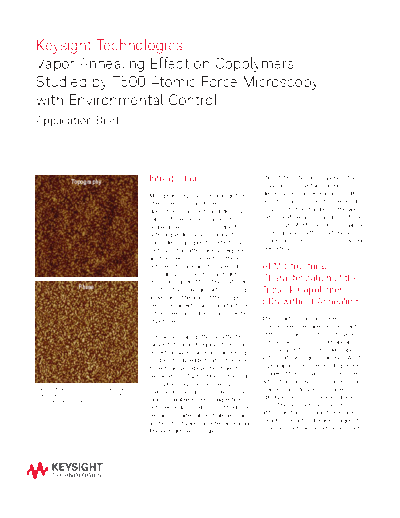 5991-3251EN Vapor Annealing Effect on Copolymers Studied by 7500 AFM with Environmental Control-Application Note c20141020 [2]