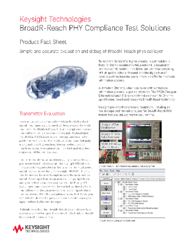 5991-3105EN BroadR-Reach PHY Compliance Test Solutions - Product Fact Sheet c20140916 [2]