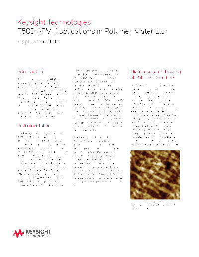 5991-3188EN 7500 AFM Applications in Polymer Materials - Application Note c20141020 [2]