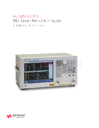 5991-3614EN E5063A Network Analyzer - Brochure c20140829 [8]