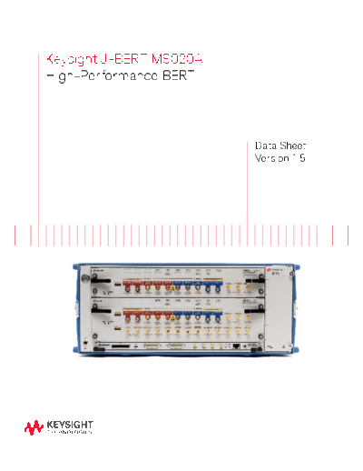 5991-3647EN J-BERT M8020A High-Performance BERT - Data Sheet c20141117 [31]