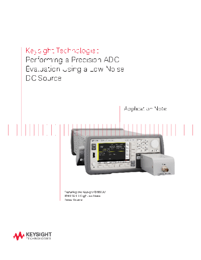 5991-3732EN Performing a Precision ADC Evaluation Using a Low Noise DC Source - Application Note c20140618 [7]