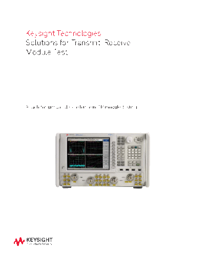 5991-3765EN Solutions for Transmit Receive Module Test - Brochure c20141030 [12]