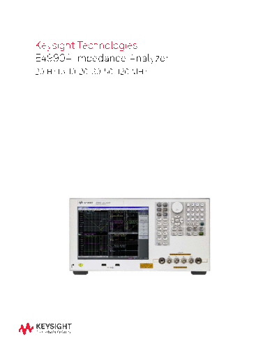 5991-3888EN E4990A Impedance Analyzer - Brochure c20141030 [12]