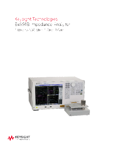 5991-3892EN E4991B Impedance Analyzer - Brochure c20141030 [15]