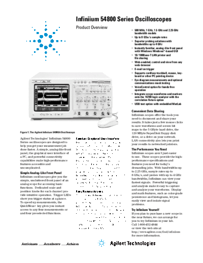 54800 Series Data Sheet 5980-2397EN [14]