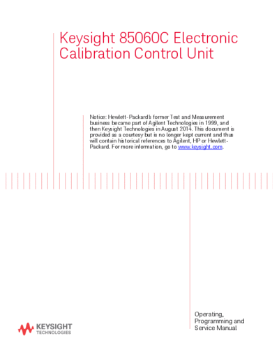85060-90002 85060C Electronic Calibration Control Unit Operating_252C Programming_252C and Service Manual c20141008 [129]