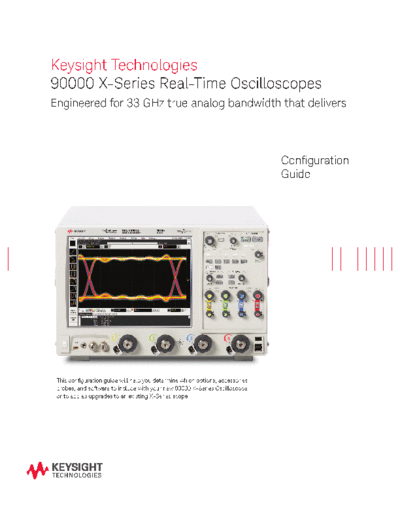 90000 X-Series Real-Time Oscilloscopes - Configuration Guide 5991-1043EN c20140924 [10]