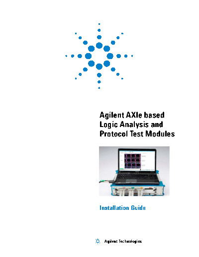 AXIe_Based_Modules_Installation_Guide Keysight AXIe based Logic Analysis and Protocol Test Modules Installation Guide c20140402 [132]