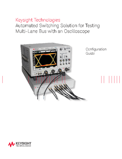 Automated Switching Solution for Testing Multi-Lane Bus with an Oscilloscope - Configuration Guide 5991-2413EN c20140814 [8]