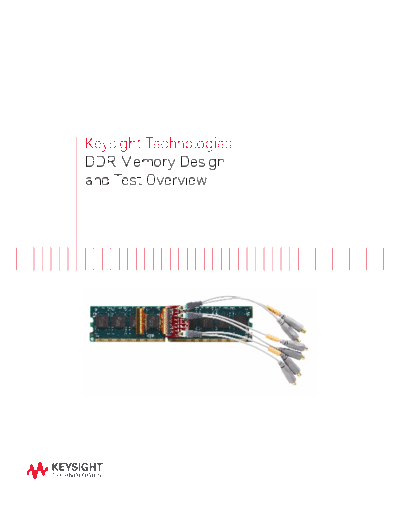 DDR Memory Design and Test Overview 5990-3724EN c20140527 [6]