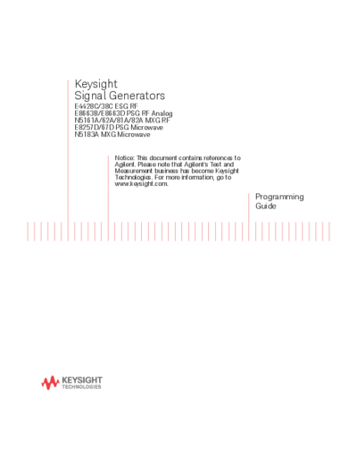 E8251-90355 Signal Generators Programming Guide [404]