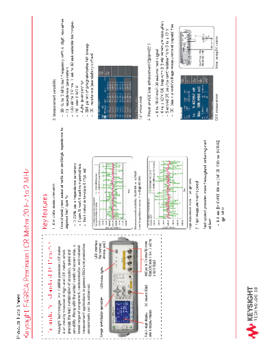 E4980A Precision LCR Meter - Product Fact Sheet 5990-4793EN c20140626 [2]
