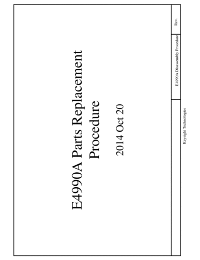 E4990ADisassemblyProcedure E4990A Disassembly Procedure c20141021 [74]