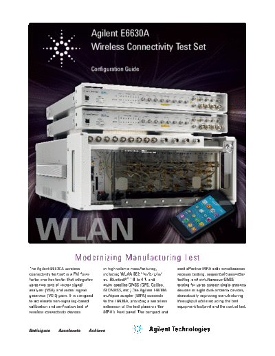 E6630A Wireless Connectivity Test Set - Configuration Guide 5991-2964EN c20140304 [6]