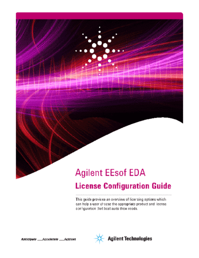 Keysight EEsof EDA License Configuration Guide 5991-1390EN [6]