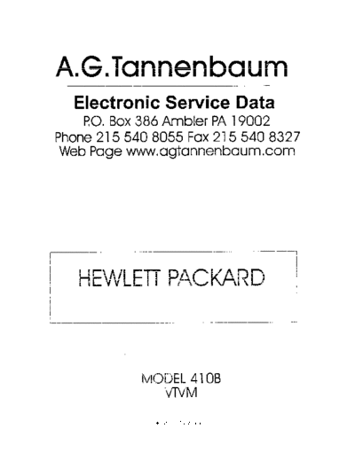 HP 410B OPS
