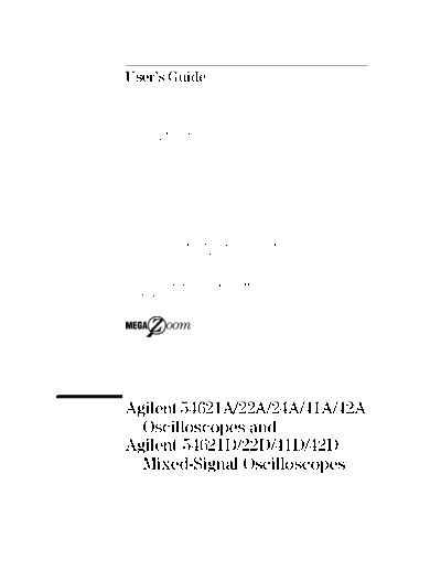 HP 54621A&D_252C22A&D_252C 24A_252C 41A&D_252C 42A&D User
