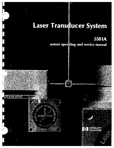 HP 5501A Operating & Service