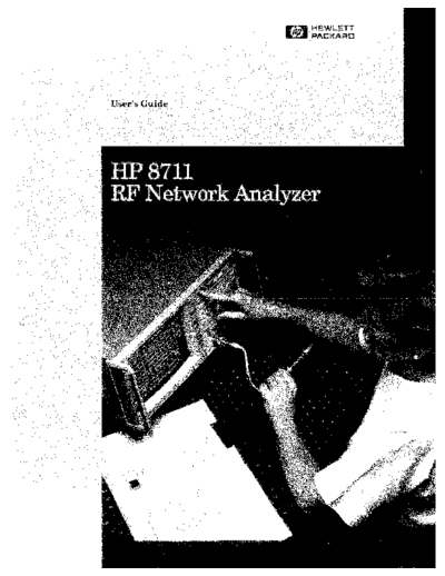 HP 8711 User Guide