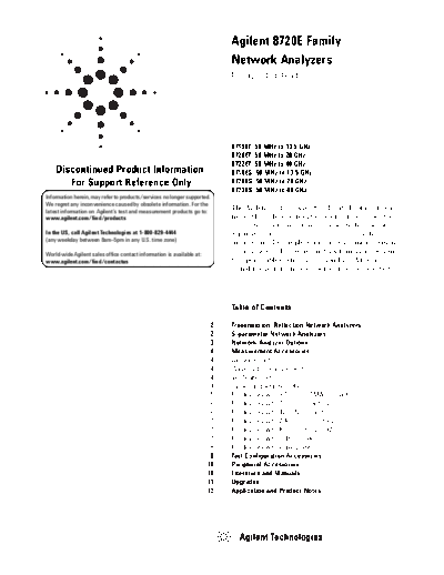 HP 8720 series configuration