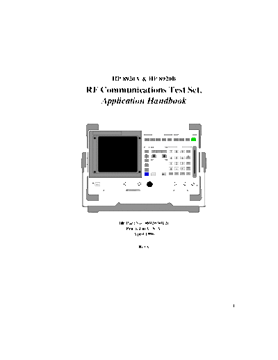 HP 8920A_252C B Application