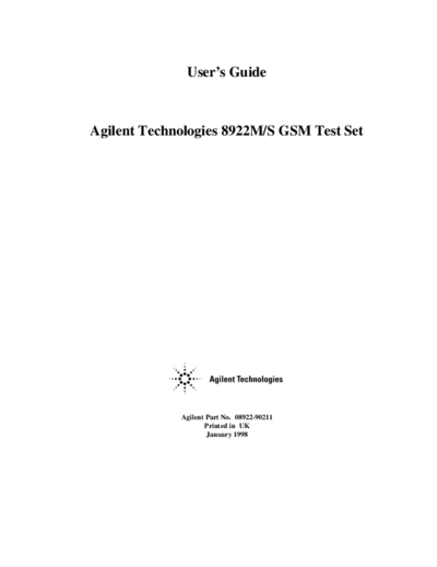 HP 8922M_252C S User