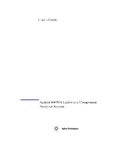HP 86032A USER