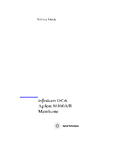HP 86100A_252C B Service