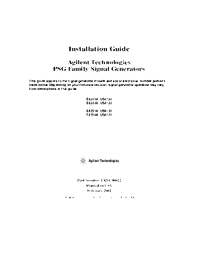 HP E8241-44-51-54A install