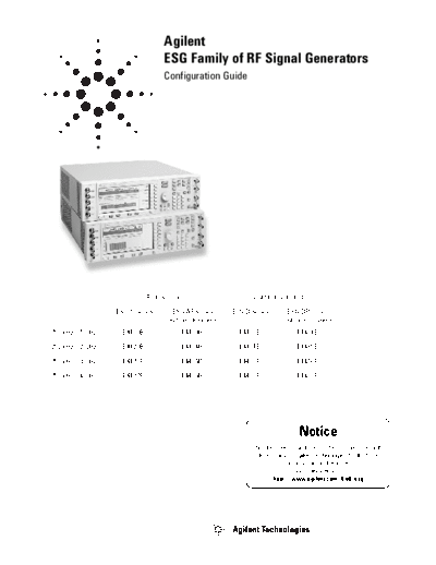 HP ESG Family Configuration Guide