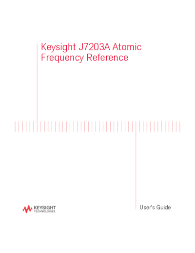 J7203A Atomic Frequency Reference User_2527s Guide J7203-90001 c20140806 [35]