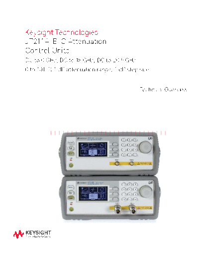 J7211A B C Attenuation Control Units Technical Overview 5989-8323EN c20141022 [12]