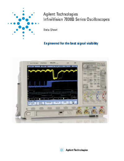 InfiniiVision 7000B Series Oscilloscopes - Data Sheet 5990-4769EN c20130606 [28]