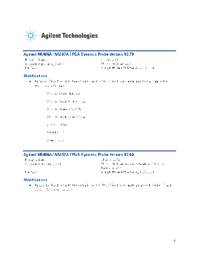 InfProbeFPGAXilinx0270 MSO FPGA Dynamic Probe for Xilinx Release Notes (Version 02.70) c20140605 [2]